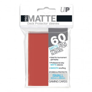 Ultra Pro 60ct Pro-Matte Small Deck Protectors (Red)